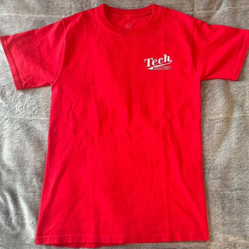 Texas Tech University T-Shirt Red Short Sleeve Graphic